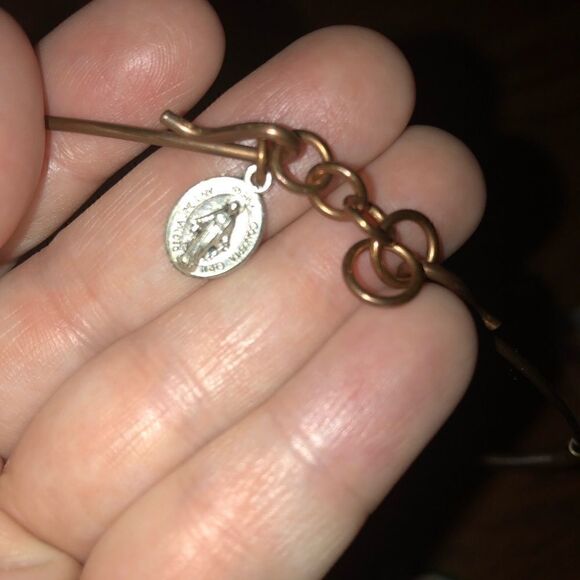 NEW Handmade Copper Yellow Flower Necklace Set - Picture 4 of 5